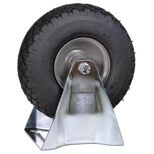 Bokwiel Pro met luchtband en metalen velg