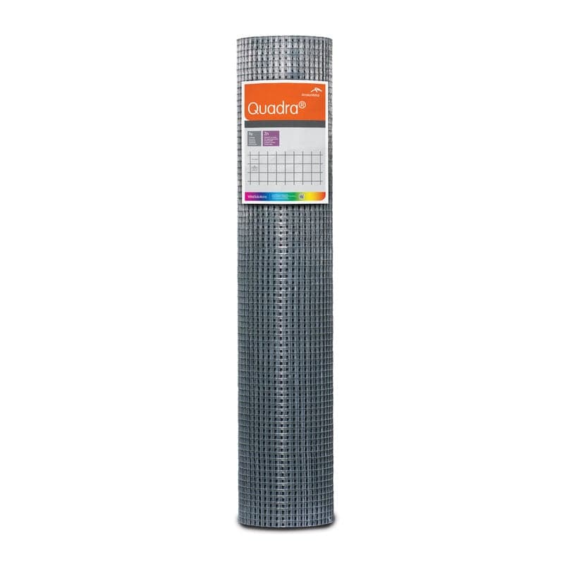 Volieregaas/Parkietengaas Quadra® verzinkt (19x1,45 mm) 61 t/m 122 cm