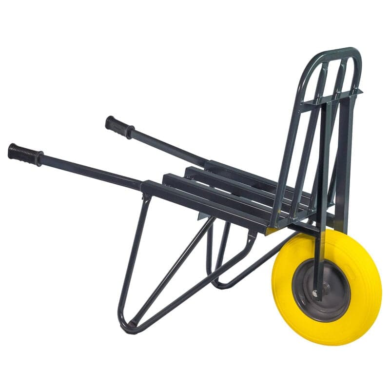 Steenkruiwagen 60 steens met softwiel