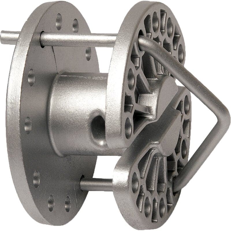 Roterende spanner aluminium 100 mm (per 25 stuks verpakt)