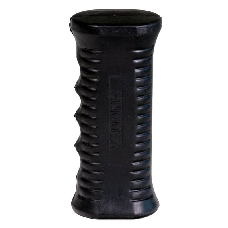 Zwart ovalen handvat met foamgrip (per 2 stuks)