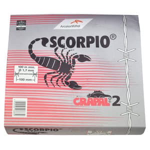Puntdraad SCORPIO Crapal®2 verzinkt 100 t/m 500 m