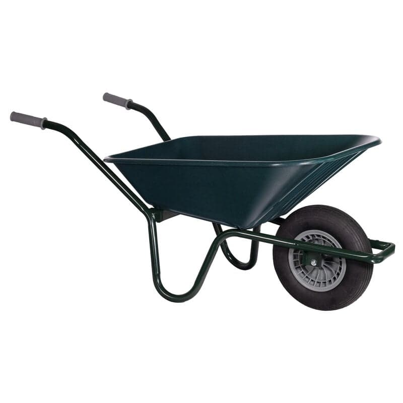 Klus/tuinkruiwagen Basic gecoat frame 80 L