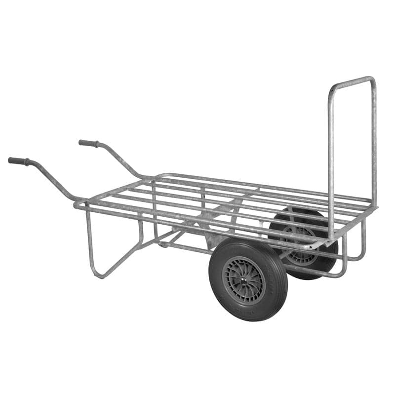 Ramenwagen gegalvaniseerd met 2 softwielen