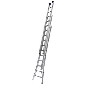 3-delige Opsteekladder met uitgebogen bomen (14 sporten)