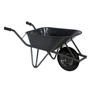 Bouwkruiwagen staal 85 L ovale buis