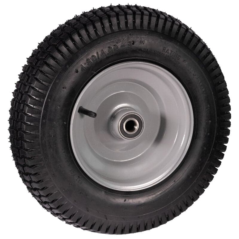 Kruiwagenwiel extra zwaar met luchtband, metalen velg en asgat 25 mm (zonder as)